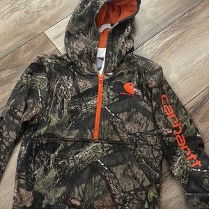 Carhartt 1/2 zip Camo